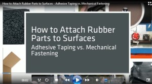 Video: How to Attach Taped Rubber Parts