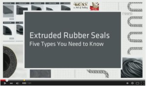 Extruded Rubber Seals - Video