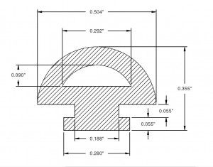 Silicone Seal for Food Prep tables