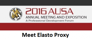 Meet Elasto Proxy at AUSA 2016