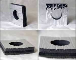 Engine Compartment Insulation For Heat And Sound Reduction