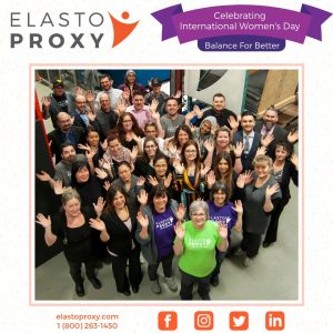 Read more about the article Elasto Proxy Honors Women in Manufacturing  During Week of International Women’s Day