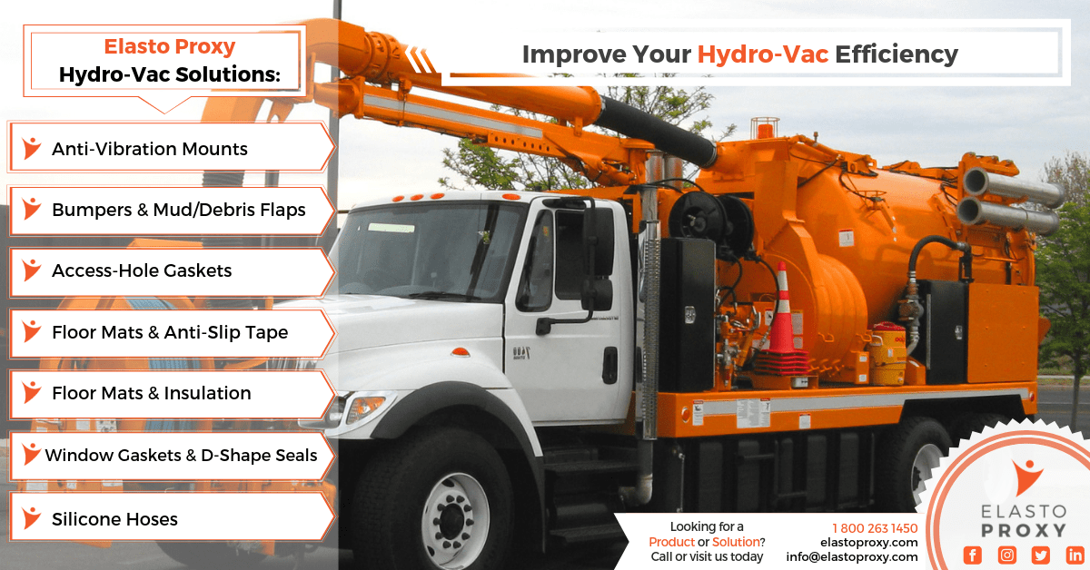 Read more about the article Hydro Vac Truck Parts: Rubber Gaskets, Seals and Insulation