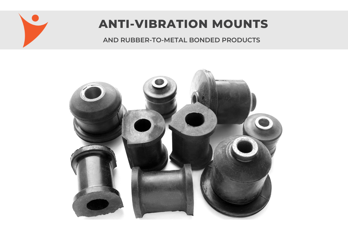 Lire la suite à propos de l’article Supports anti-vibration et produits caoutchouc-métal collés