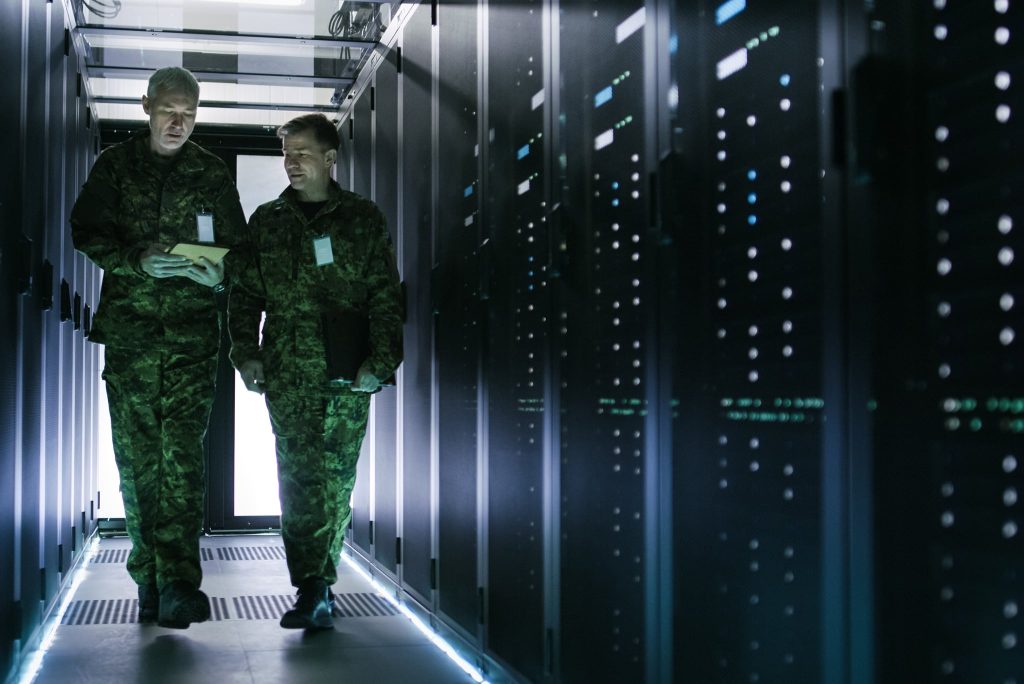military data center