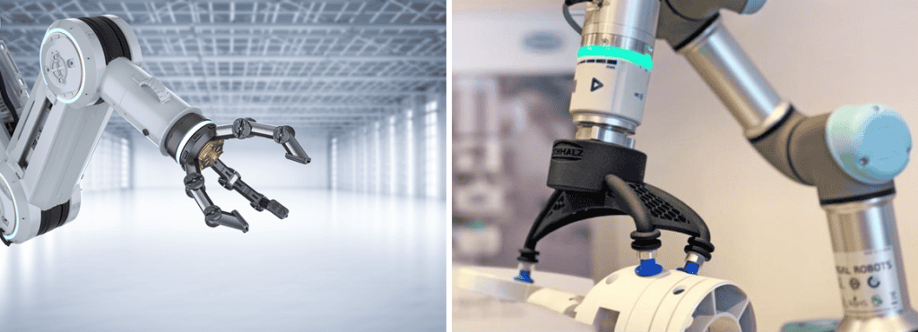 robotic grippers and suction cups