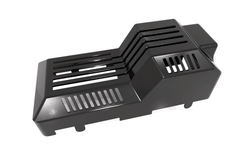 molded plastic housing