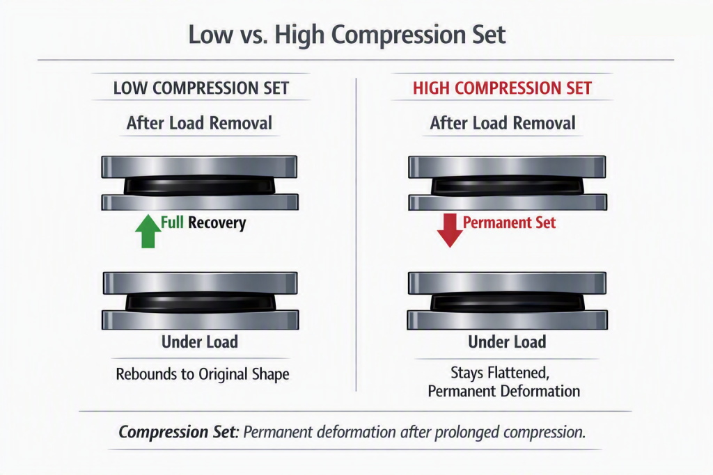 Low vs. High Compression Set